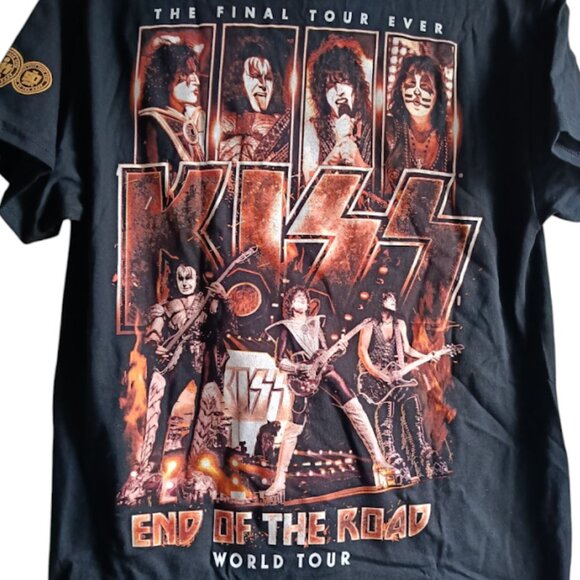 M🎵 Official Merchandise Kiss NY MSG End Of The Road Tour Shirt Unisex - Picture 3 of 7